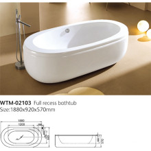 Bañera independiente con bañera desbordante Wtm-02103